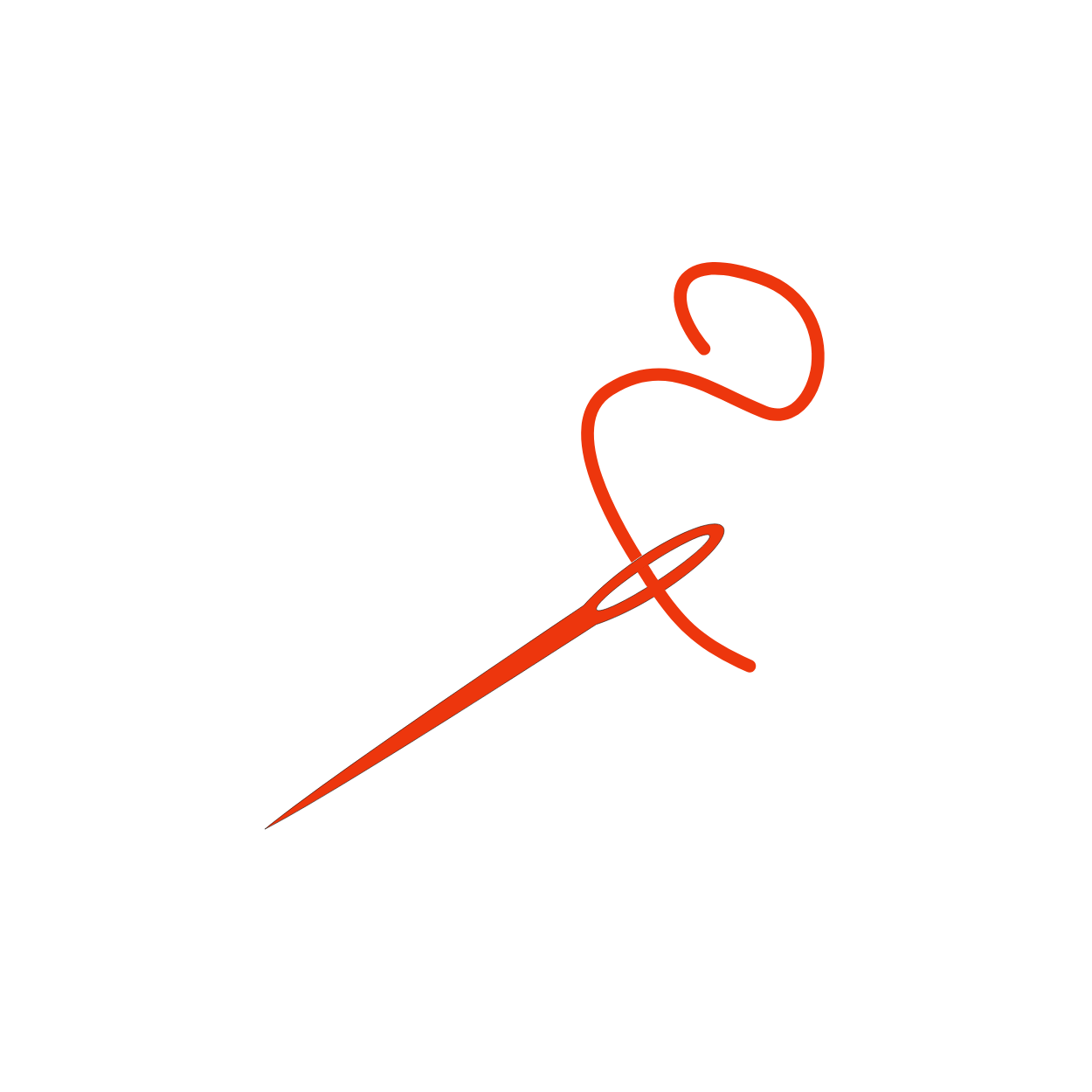 Pictogramme aiguille à coudre